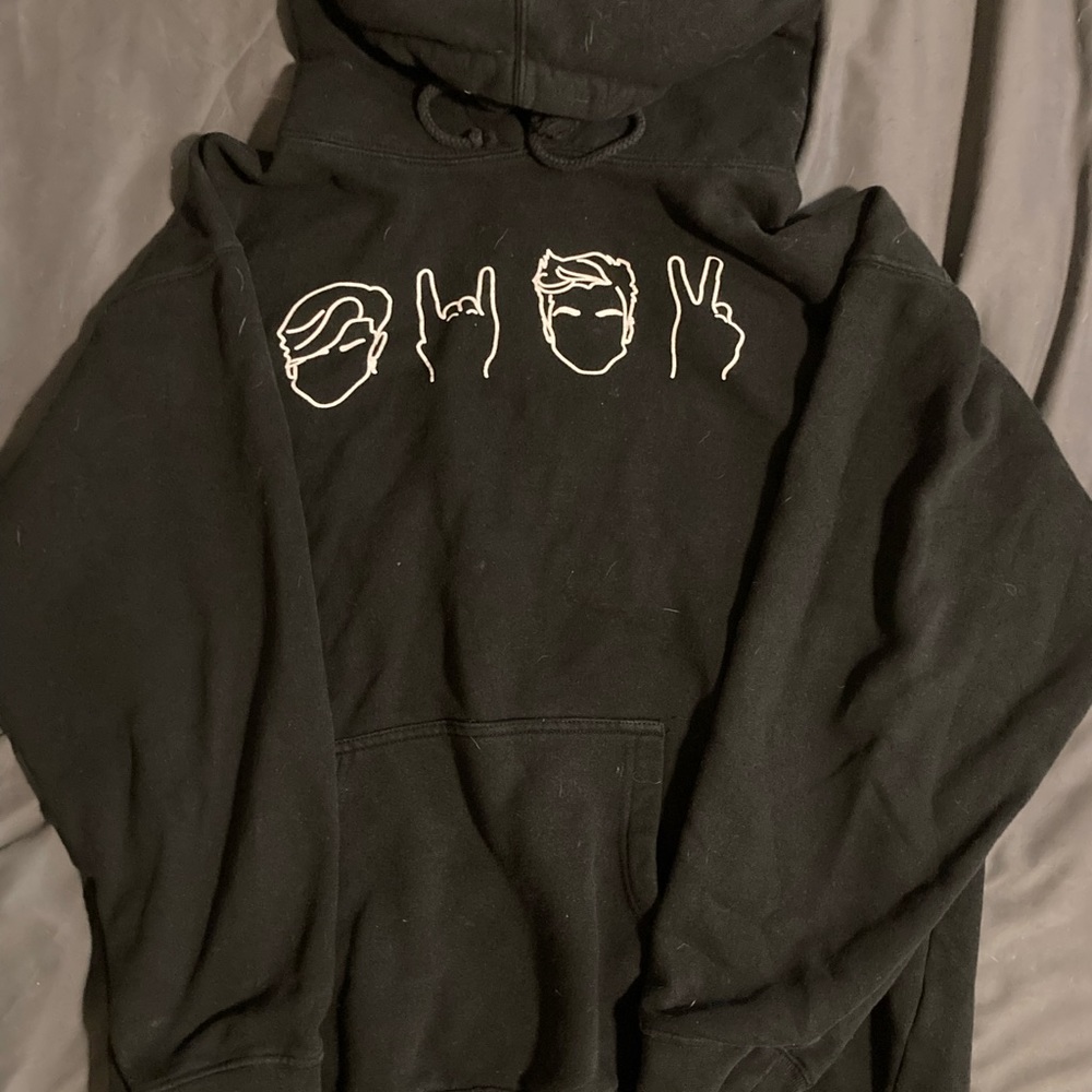 black dolan twins hoodie
